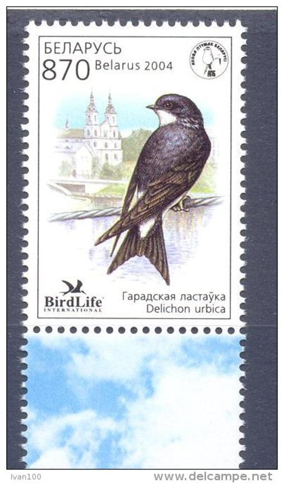 2004. Belarus, Bird Of Year,  1v, Mint/** - Wit-Rusland