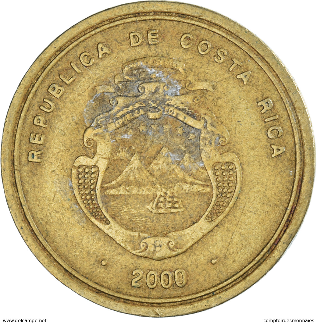Monnaie, Costa Rica, 100 Colones, 2000 - Costa Rica