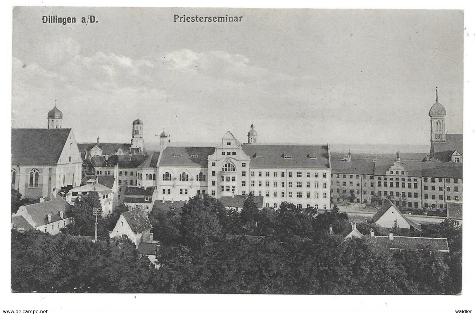 8880  DILLINGEN - PRIESTERSEMINAR  1915 - Dillingen