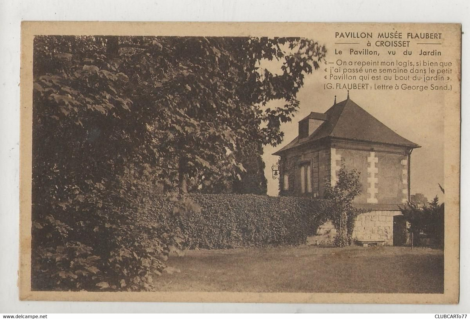 Canteleu (76) : Le Pavillon Musée Flaubert Du Hameau De Croisset Pris Du Jardin En 1930 PF. - Canteleu