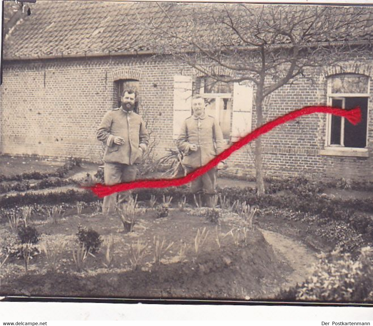 / 59 / - ARLEUX Im Garten   Photo Allemande 1° Guerre - Arleux