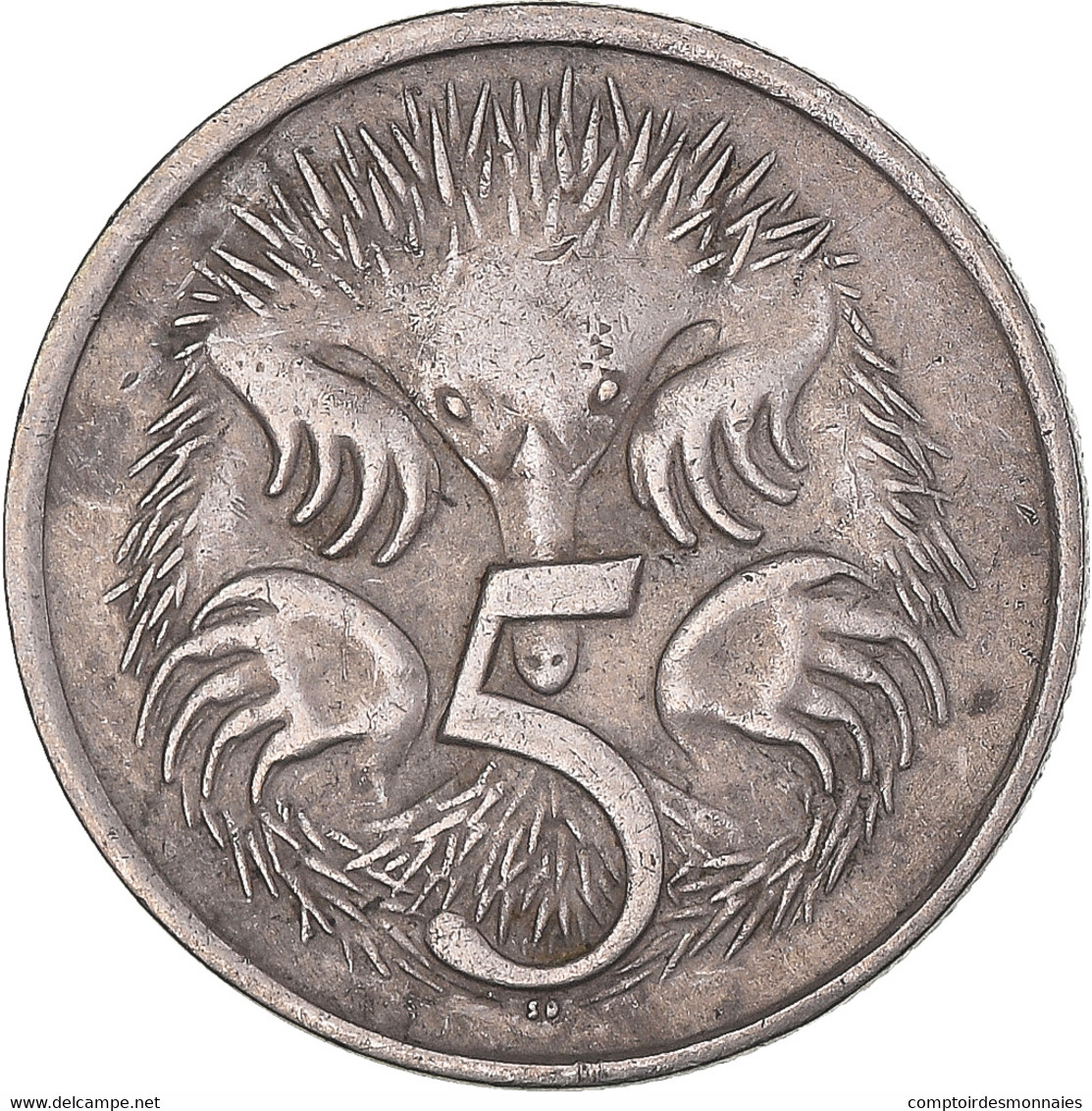 Monnaie, Australie, 5 Cents, 1979 - 5 Cents