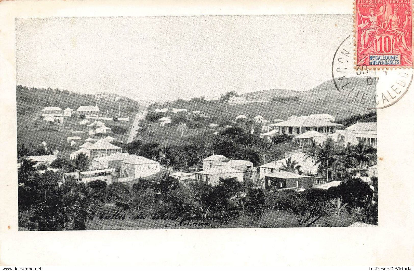 CPA NOUVELLE CALEDONIE - Vallée Des Colons - 1907 - Panorama - Nieuw-Caledonië