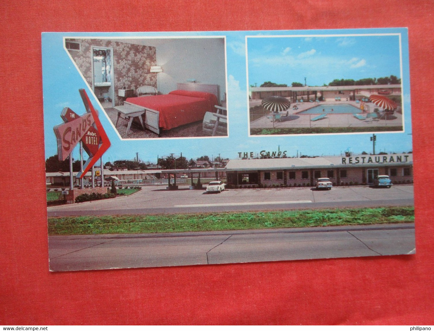 Sands Motor Hotel.    Tulsa  Oklahoma > Tulsa    Ref. 5887 - Tulsa