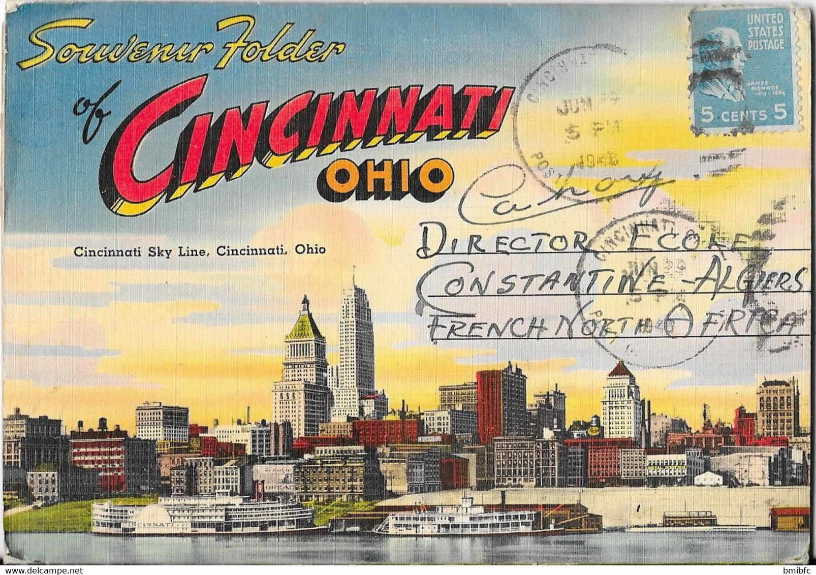 Souvenir Folder Of CINCINNATI OHIO Avec 18 Vues - Cincinnati