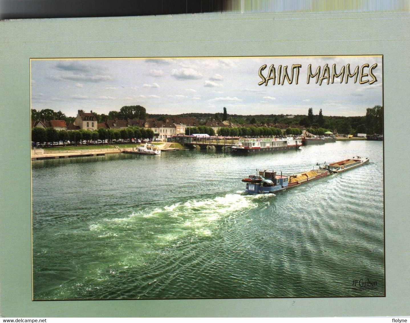 Saint Mammès - Le Quai De Seine - Péniche - Batellerie - Saint Mammes