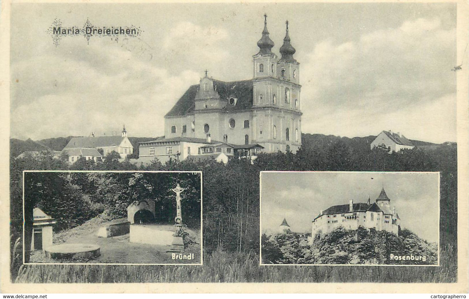 Postcard Austria Maria Dreichen Multi View - Rattenberg
