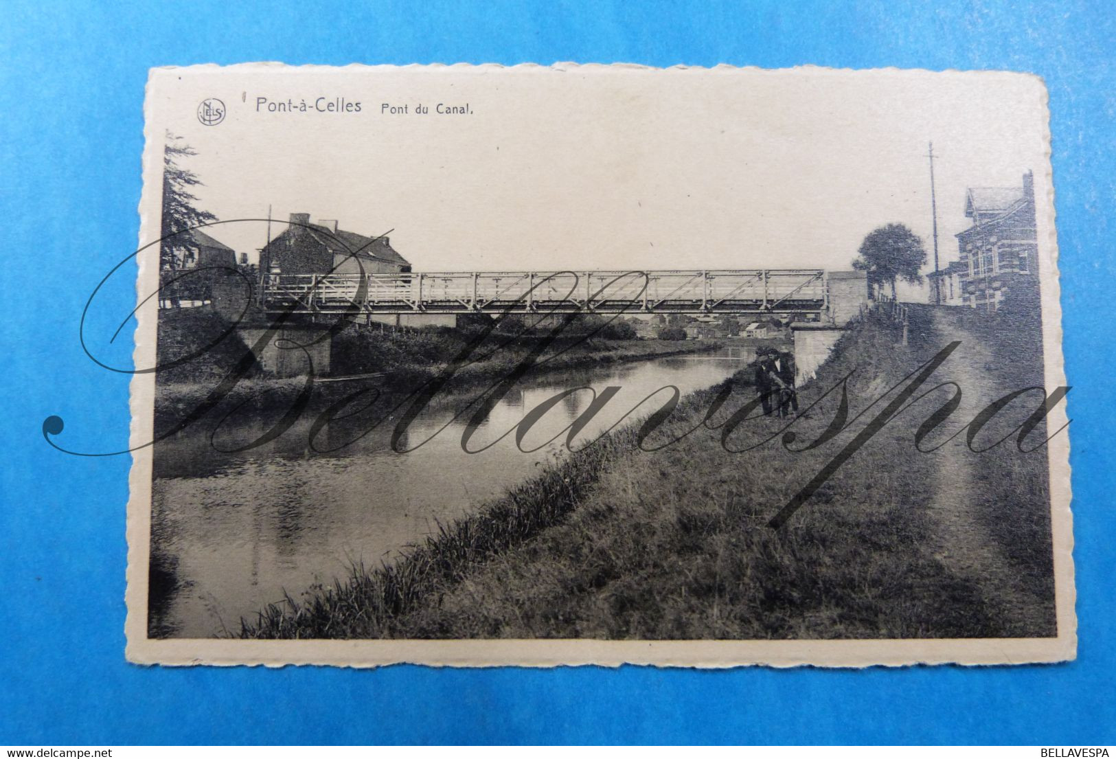 Pont-à-Celles Eglise & Pont Du Canal // 2 X Cpa - Pont-a-Celles