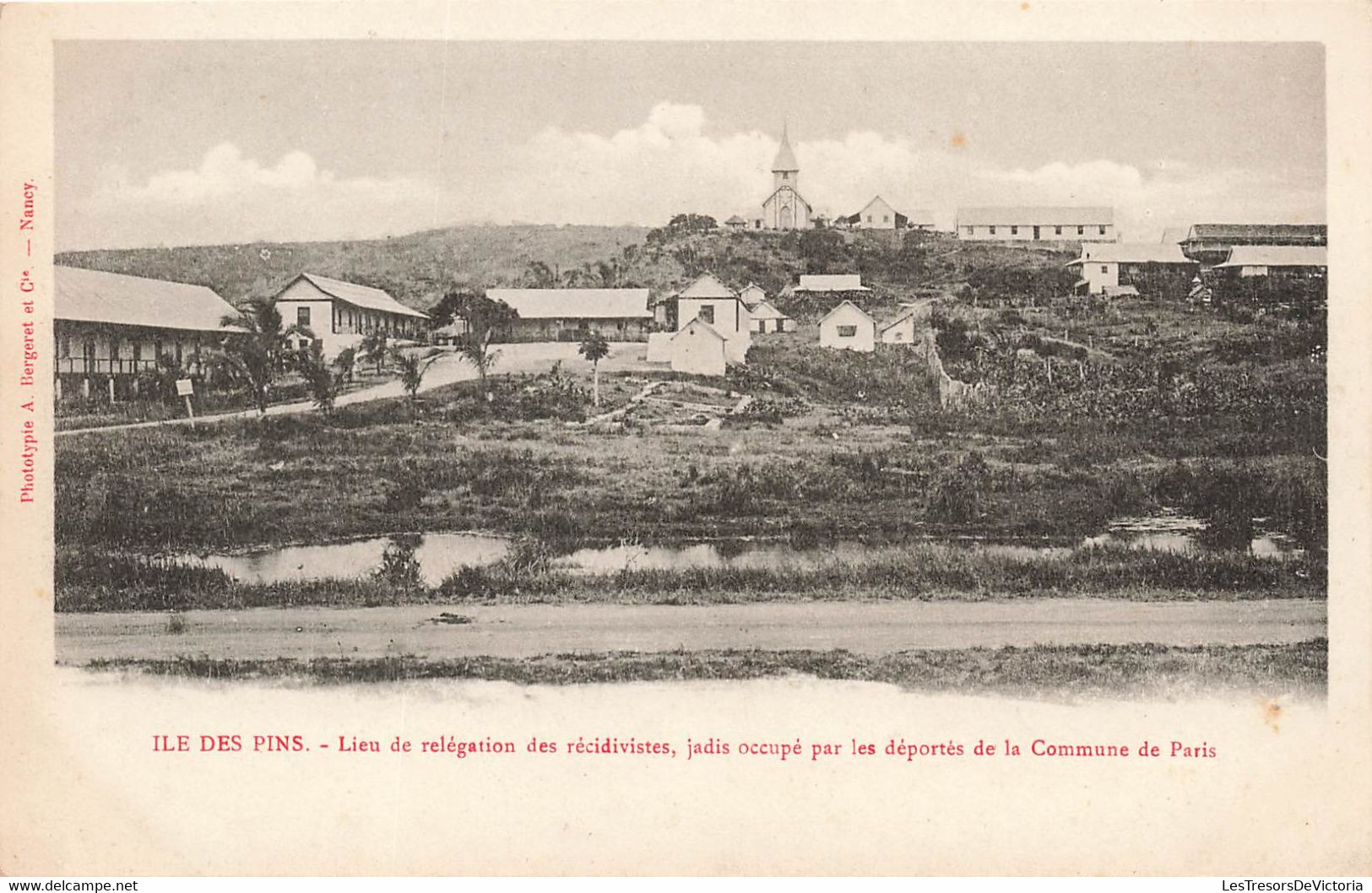 CPA NOUVELLE CALEDONIE - Ile Des Pins - Lieu De Relegation Des Récidivistes - Deportés De La Commune De Paris - Nueva Caledonia