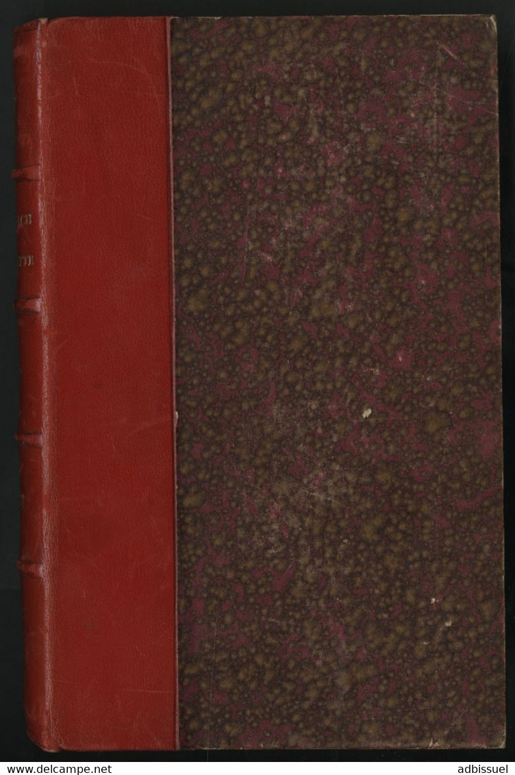 ALMANACH HACHETTE De 1894 Reliés Dos Cuir Rouge Très Bon état + Titre Doré Voir Description - Andere & Zonder Classificatie