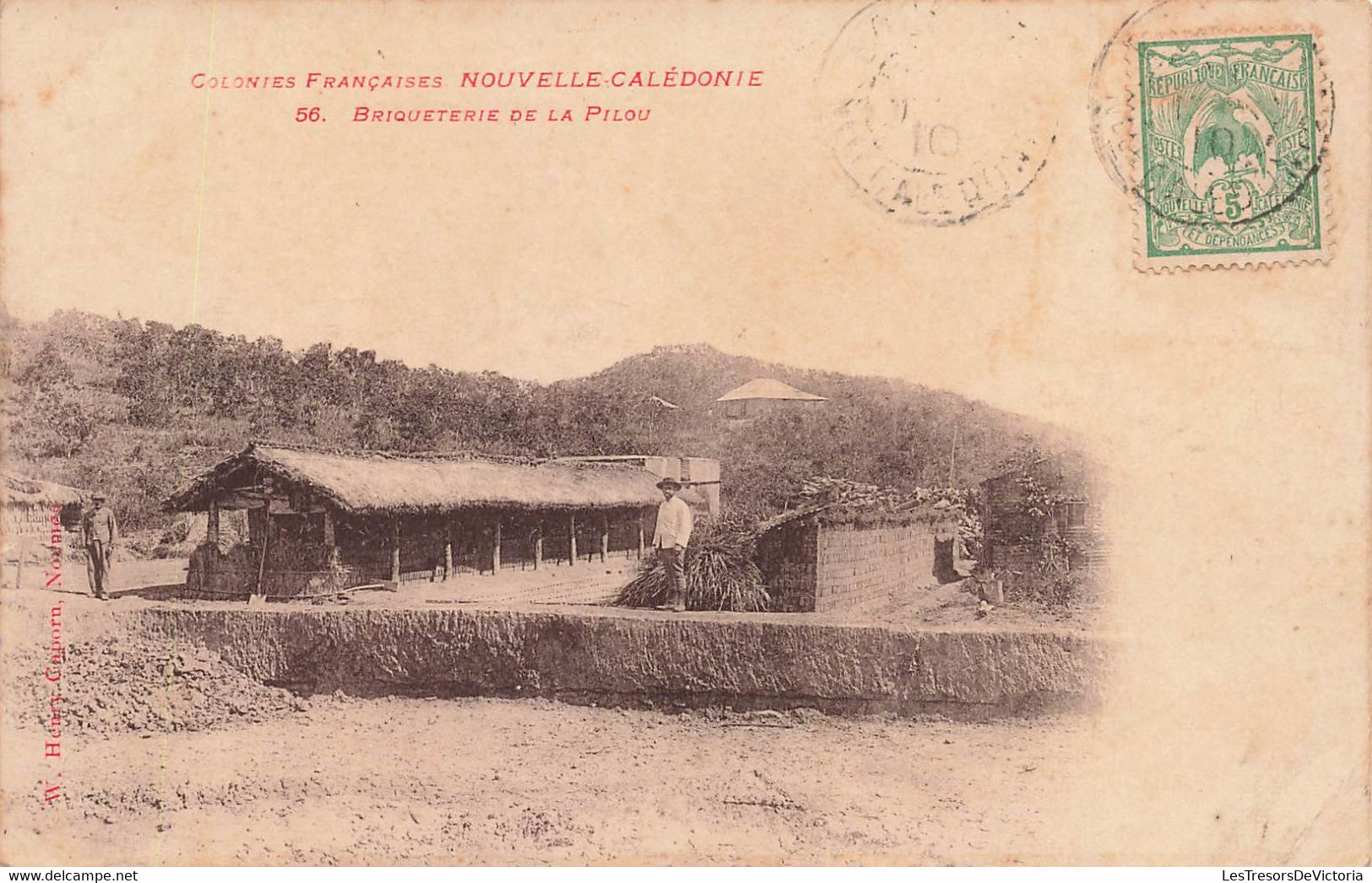 CPA NOUVELLE CALEDONIE - Briqueterie De La Pilou - Henry Caporn - Neukaledonien