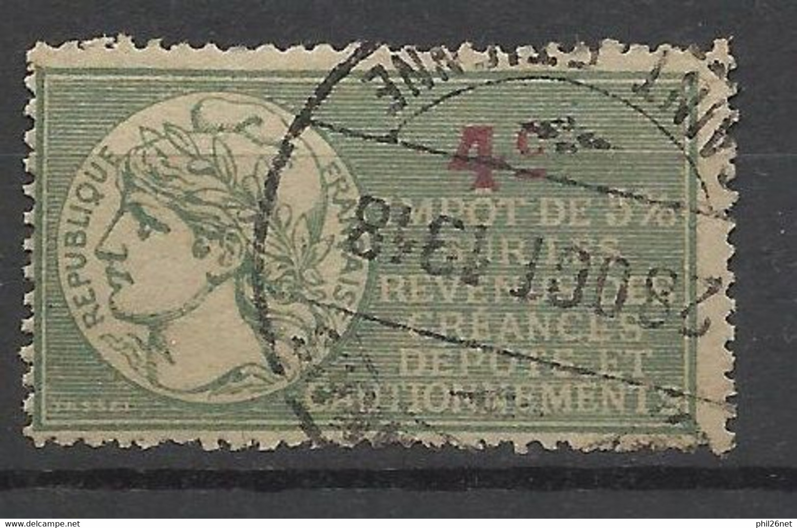 France  Fiscal Impôt Sur Les Revenus N° 6   Oblitéré  B/TB      Voir Scans  Soldé ! ! ! - Stamps