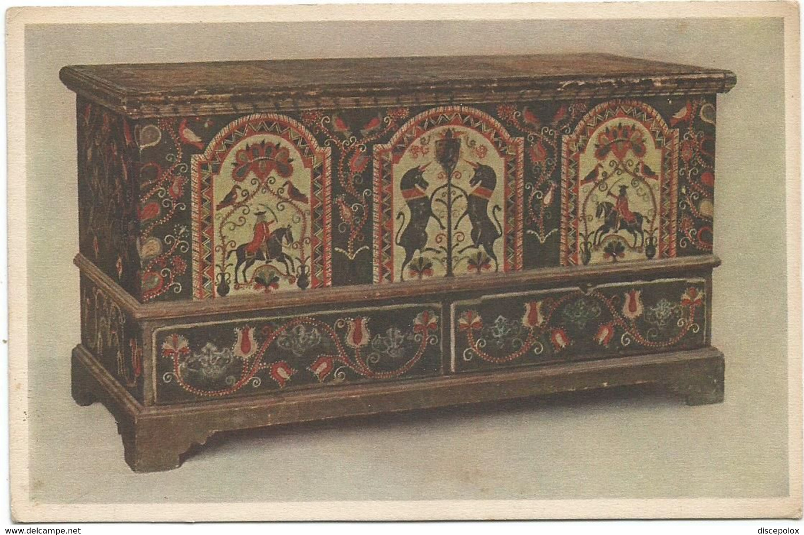 AC4671 New York - Chest Berks County Type - American Pennsylvania - Late XVIII Century - Metropolitan Museum Of Art - Musées