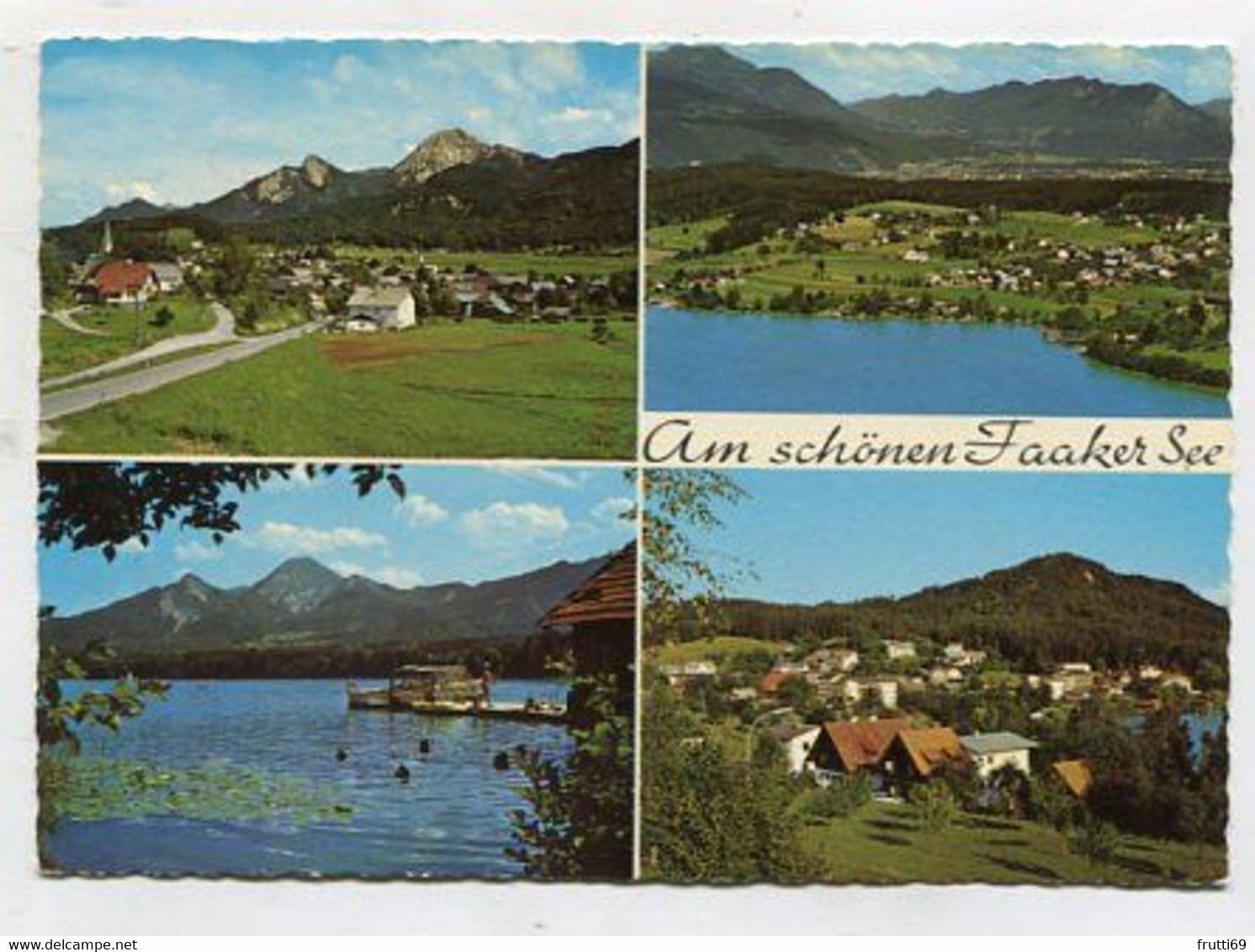 AK 103812 AUSTRIA - Faaker See - Faakersee-Orte