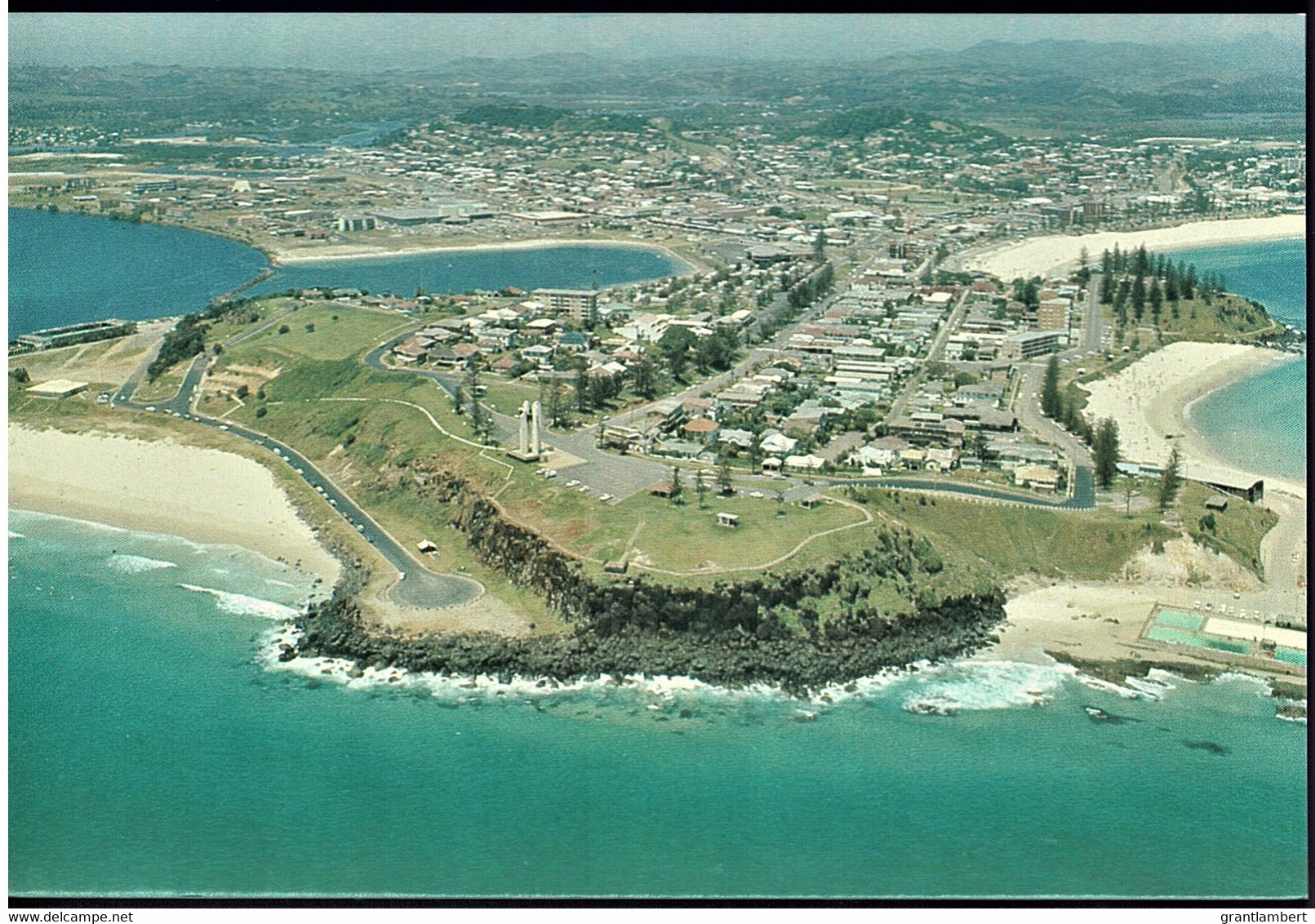 View Of Coolangatta Towards Mt. Warning, Queensland - Unused Prepaid Postcard - Sonstige & Ohne Zuordnung