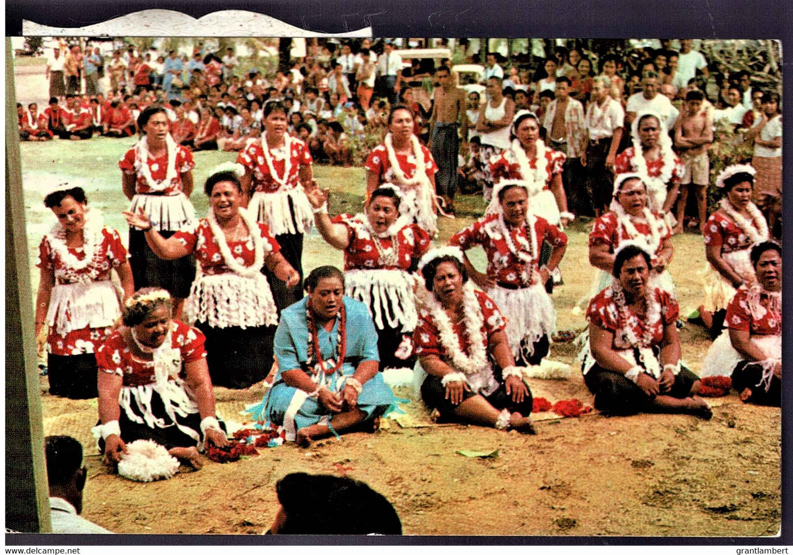 Lakalaka Polynesian Dance, Tonga - Posted 1970 To Australia With Stamp - Tonga