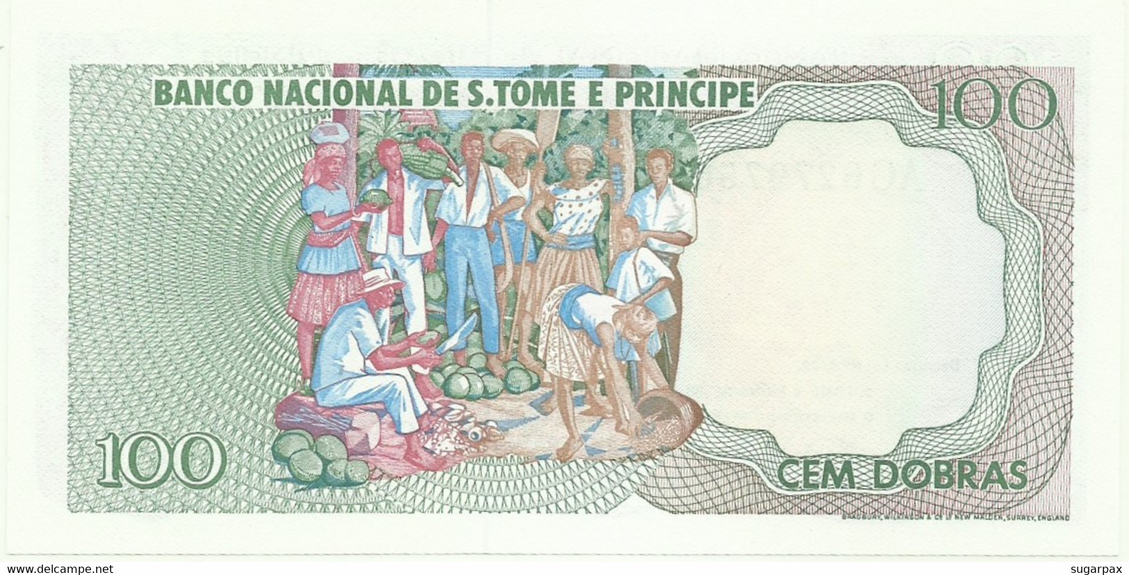 SAINT THOMAS & PRINCE - 100 DOBRAS - 30.09.1982 - P 57 - Unc. - REI AMADOR - Sao Tome And Principe