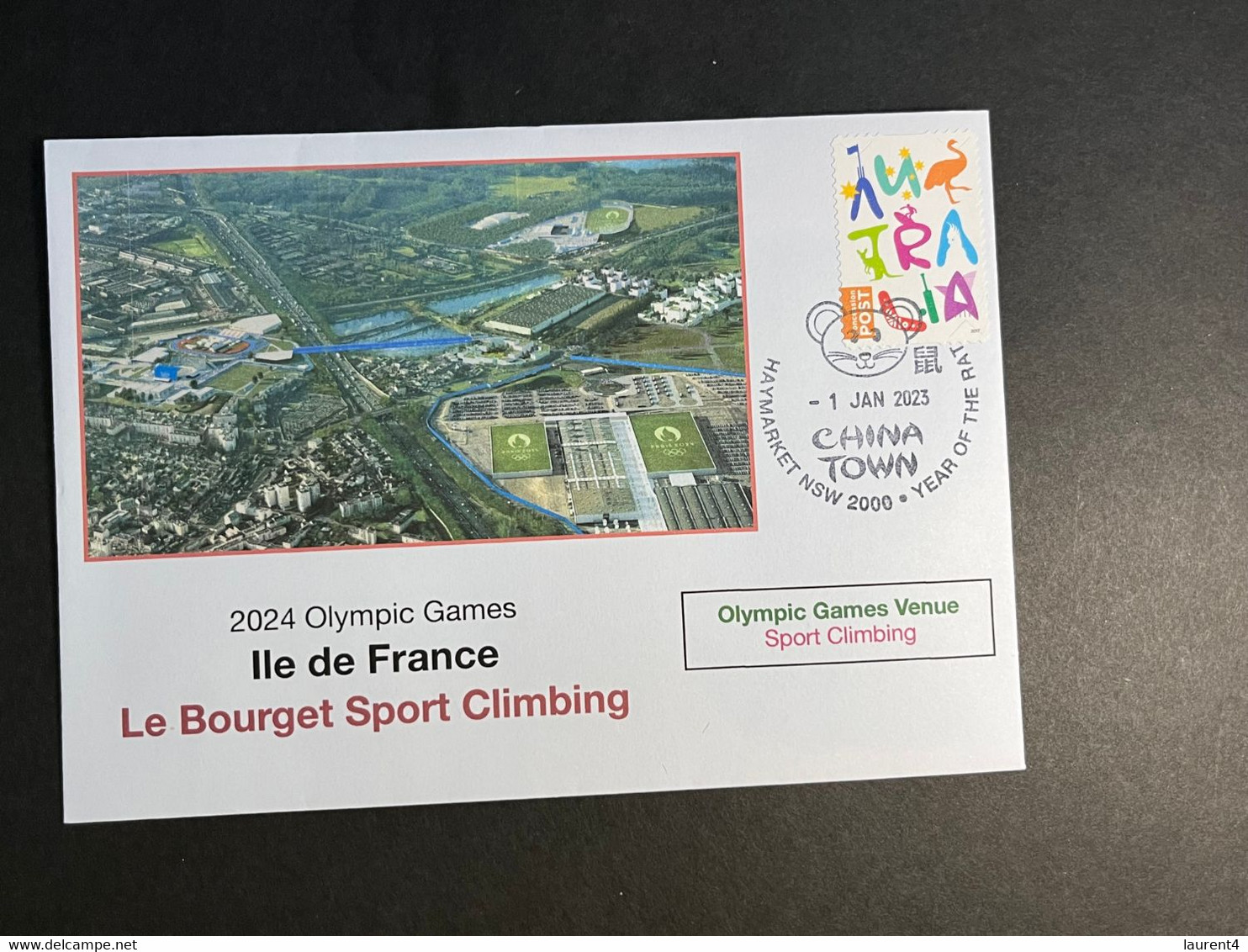 (3 N 12) 2024 France - Paris Olympic Games (1-1-2023) Location - Ile De France - Le Bourget (sport Climbimg) - Verano 2024 : París