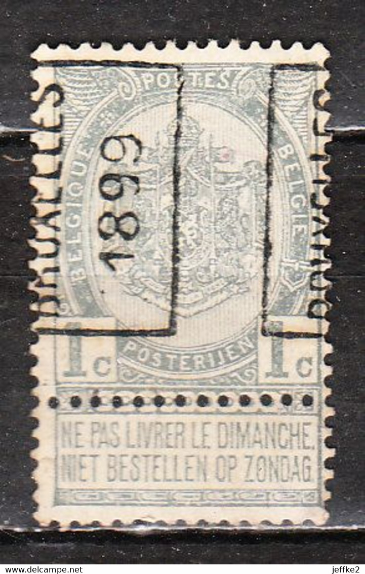 PRE209A  Armoiries - Bonne Valeur - Bruxelles 1899 - MNG - LOOK!!!! - Roller Precancels 1894-99