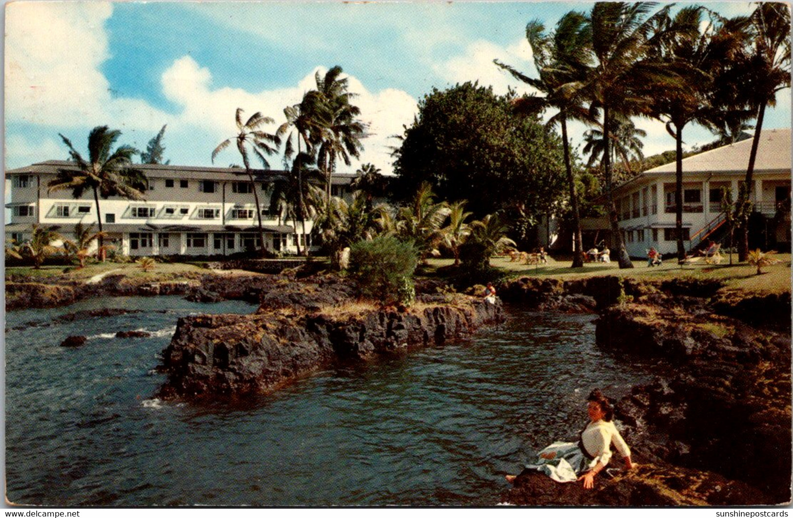 Hawaii Hilo Naniloa Hotel 1956 - Hilo