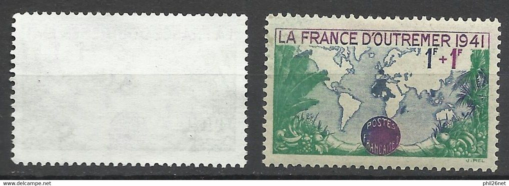 France Petites Variétés N°503  Couleurs Dégradées   Neuf ( * )  Le 503 Type Pour Comparer B/ TB  Voir Scans Soldes ! ! ! - Unused Stamps