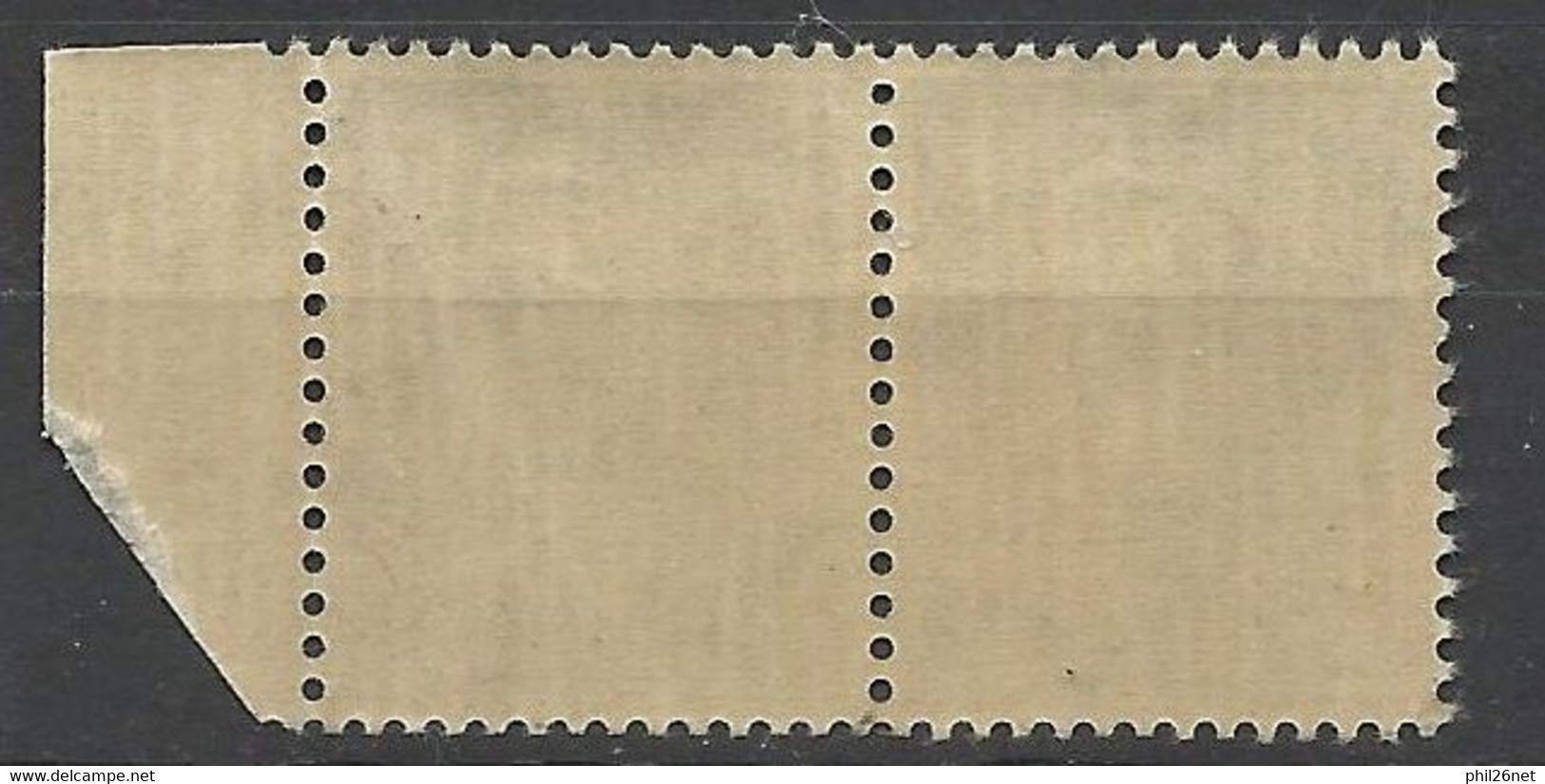 France Petites Variétés Paire N° 718A  Et  718A  Impression Dépouillée    Neufs  * *  B/ TB  Voir Scans Soldes ! ! ! - Nuovi