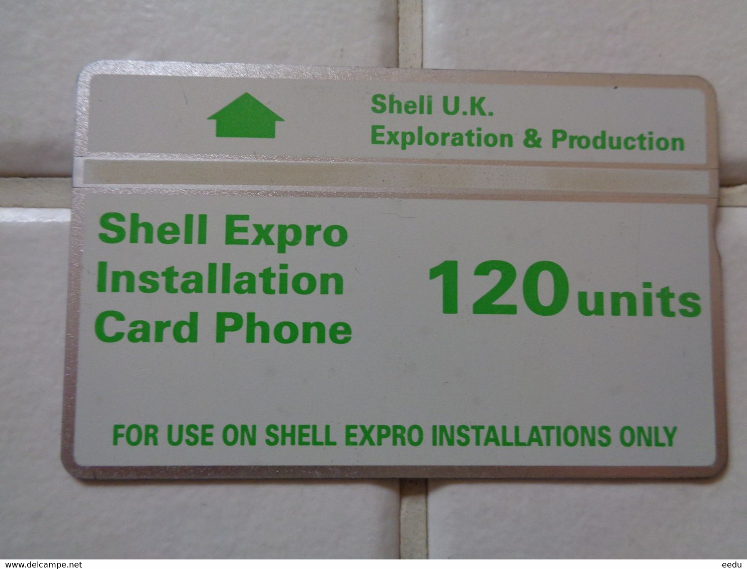 UK Phonecard - [ 2] Erdölplattformen