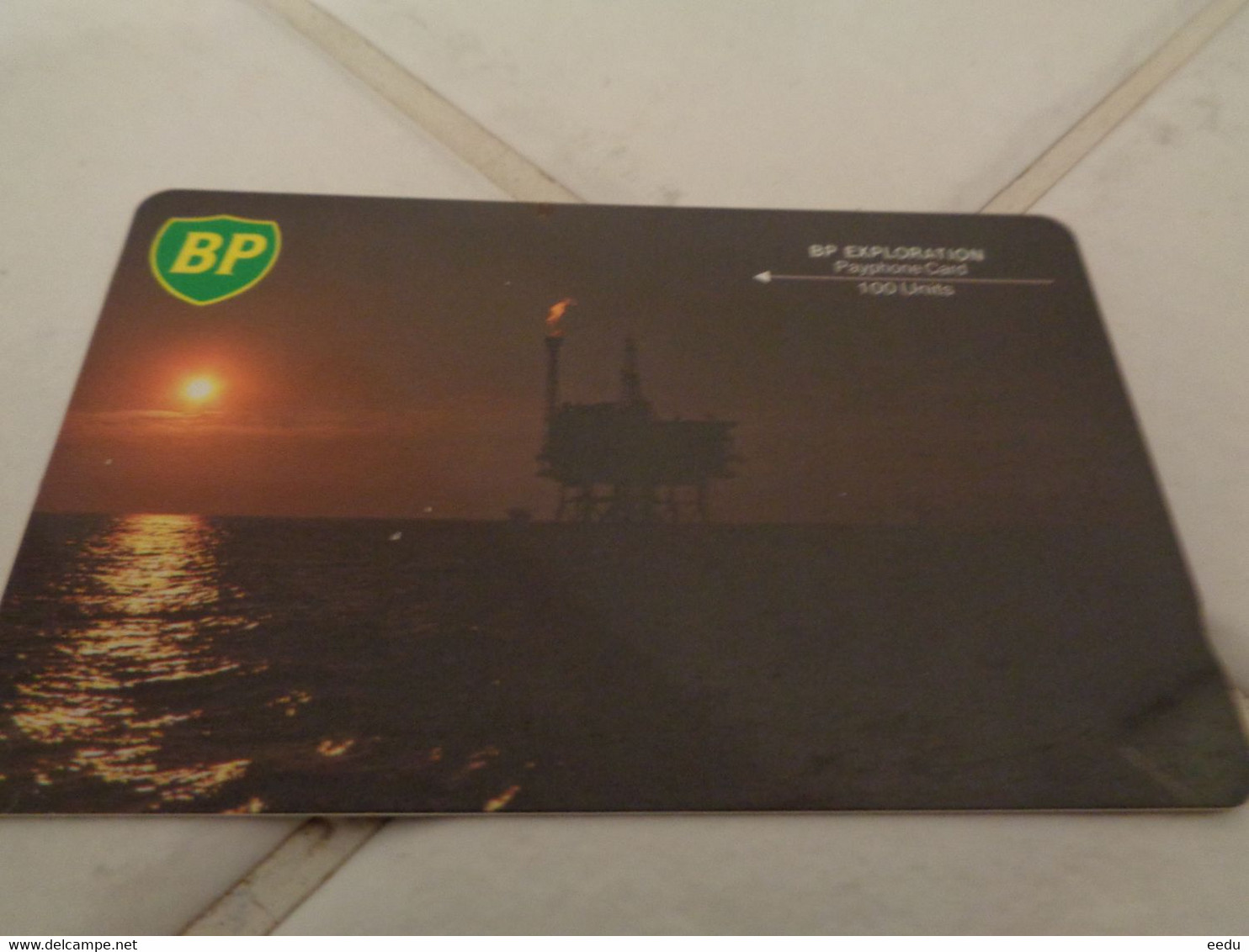 UK Phonecard - Piattaforme Petrolifere