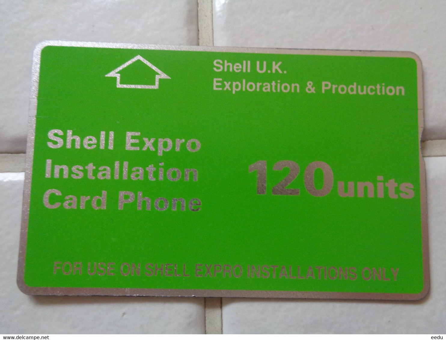 UK Phonecard - Plateformes Pétrolières