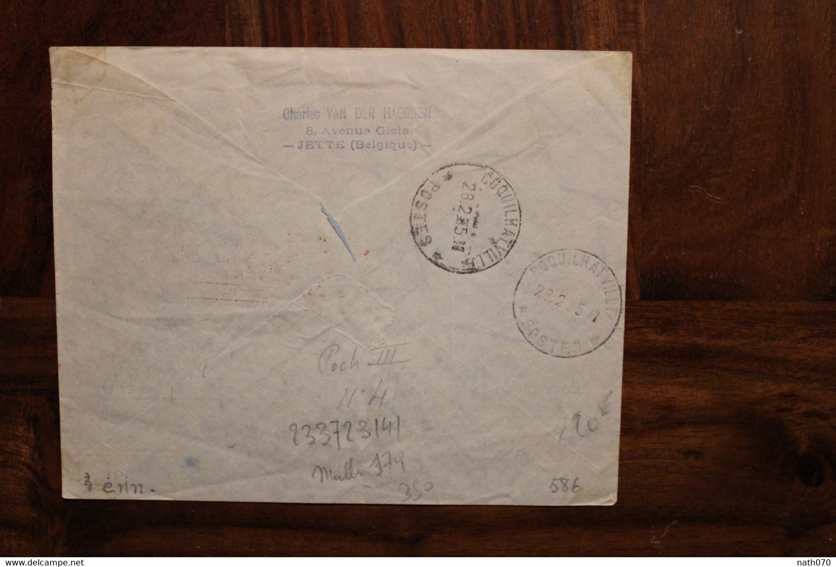 Belgique 1935 Coquilhatville MBandaka Congo Service Aerien Par Avion Sabena Enveloppe Cover Colonie Registered Reco R - Storia Postale