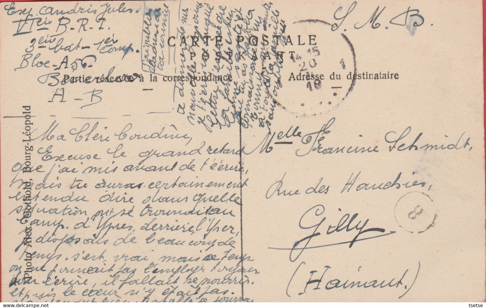 Leopoldsburg / Bourg Léopold - Aux Manoeuvres  -1920 ( Verso Zien ) - Leopoldsburg (Camp De Beverloo)