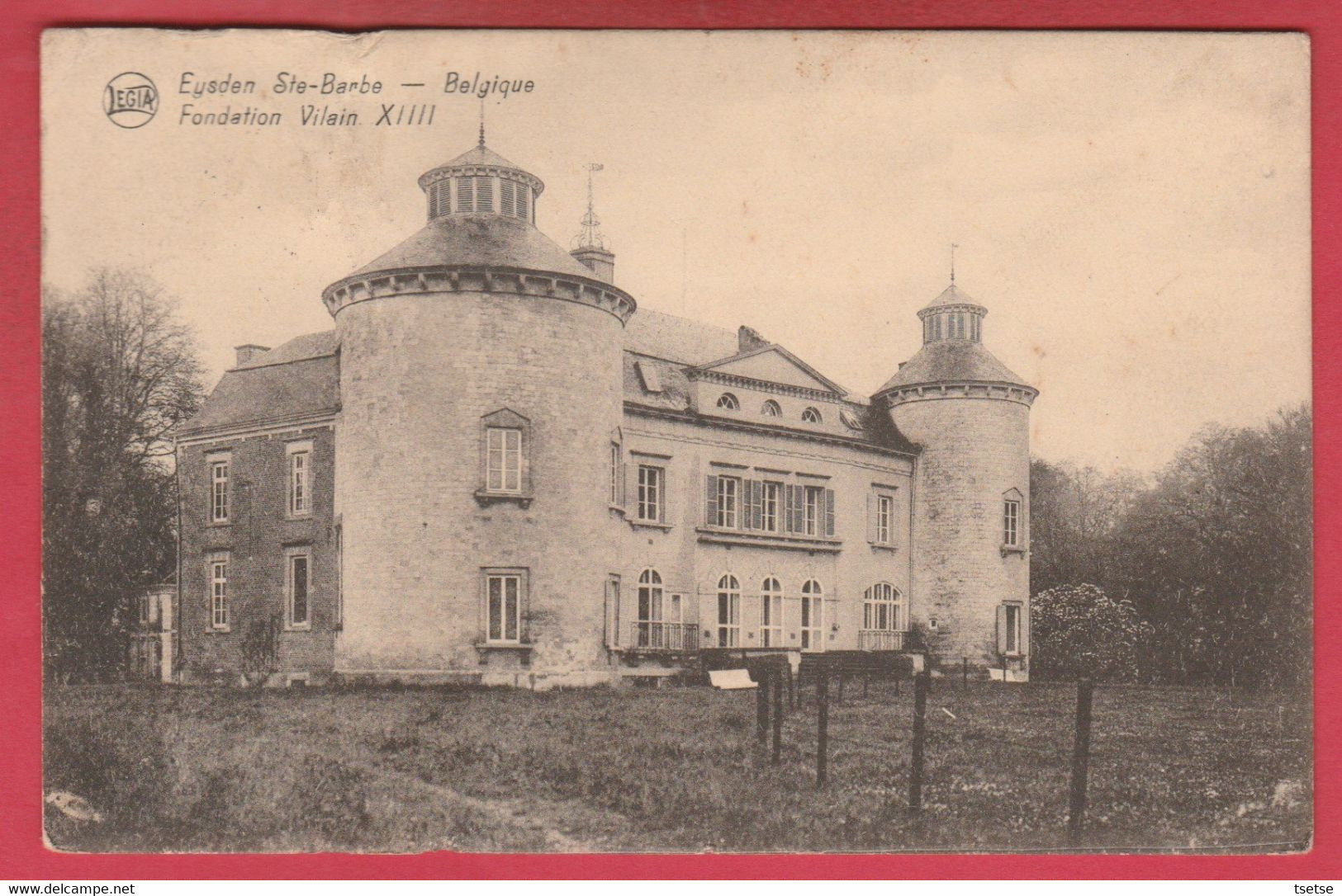 Eysden Ste-Barbe  - Fondation Vilain XIIII - 1927 ( Verso Zien ) - Maasmechelen