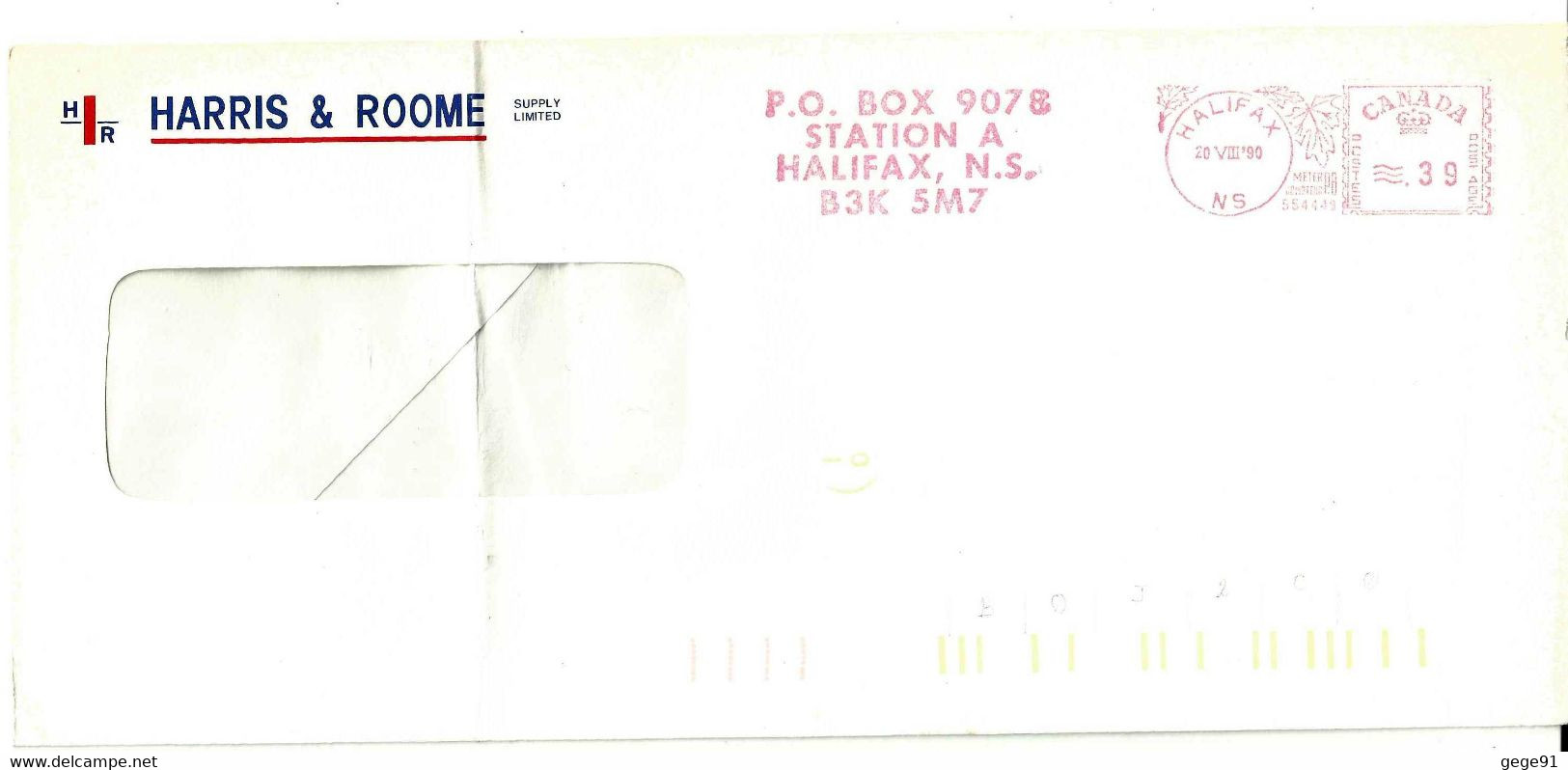 Ema Pitney Bowes - Halifax - Storia Postale