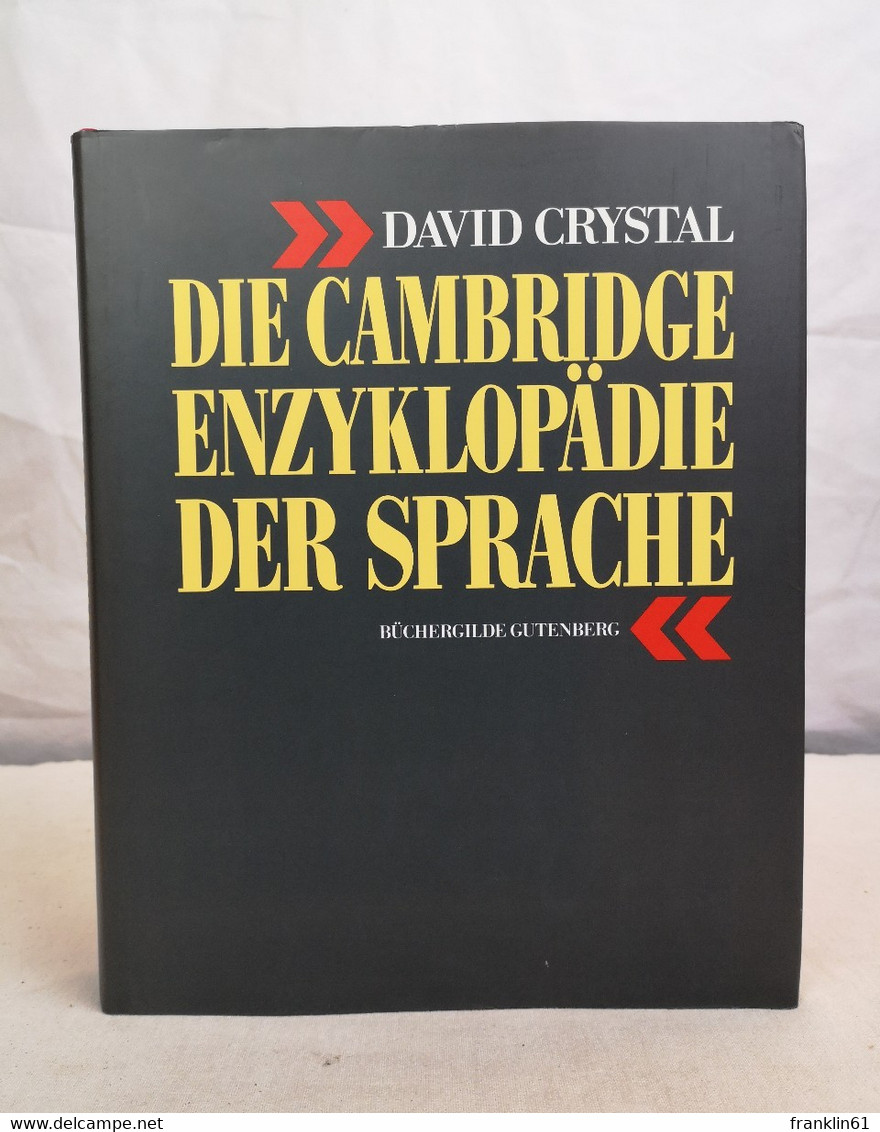 Die Cambridge-Enzyklopädie Der Sprache. - Glossaries