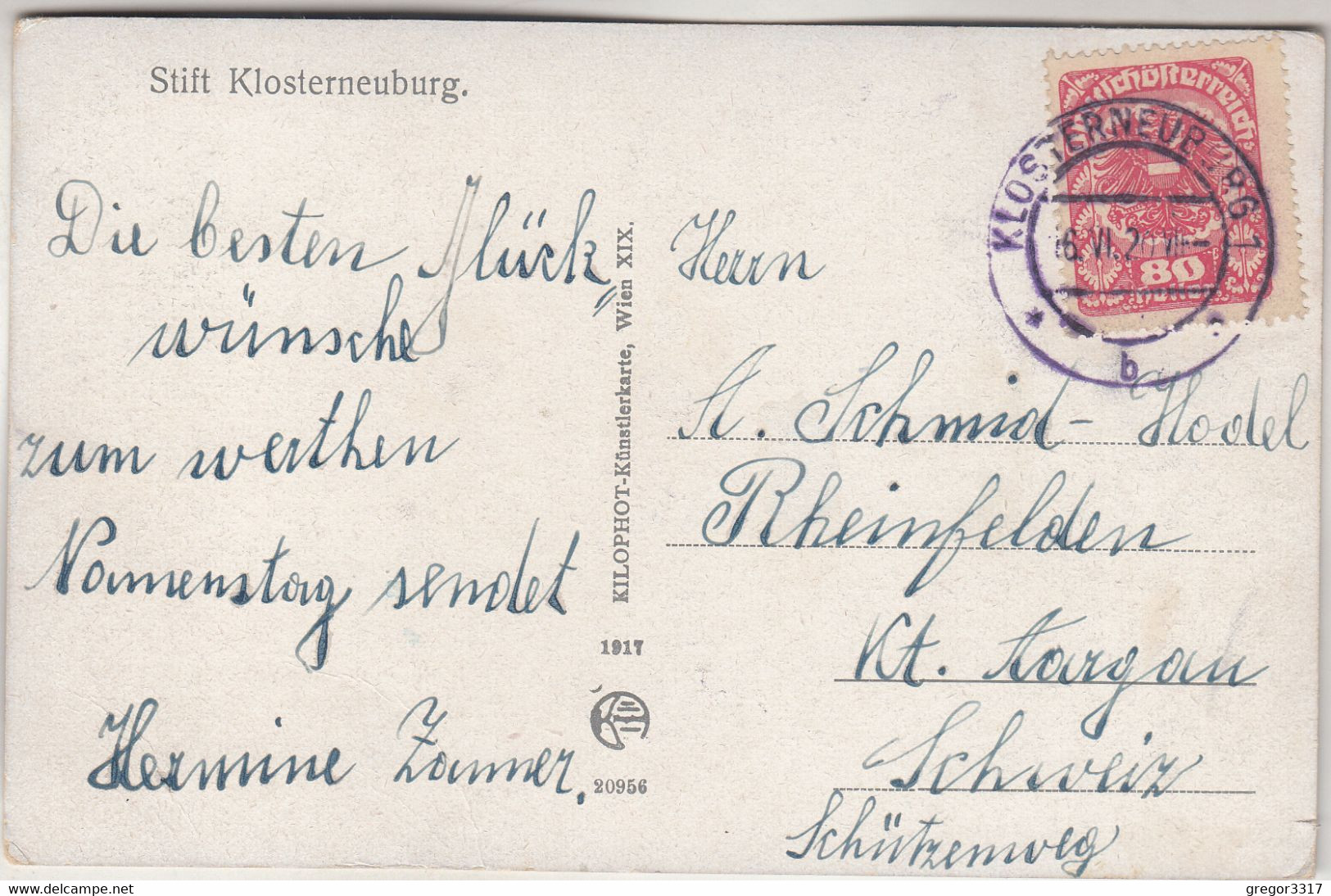 C2477) Stift KLOSTERNEUBURG 1920 - Klosterneuburg