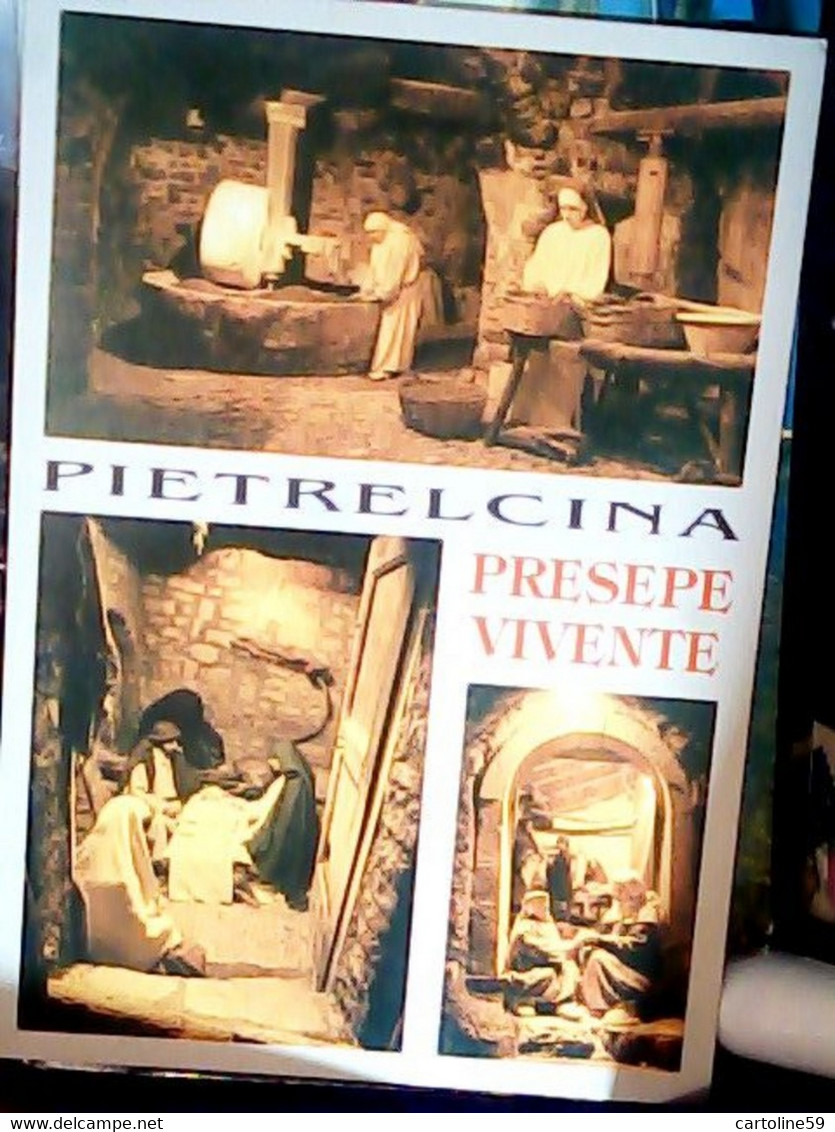 PIETRELCINA PRESEPE PRESEPIO VIVENTE N1990 JC6896 - Benevento