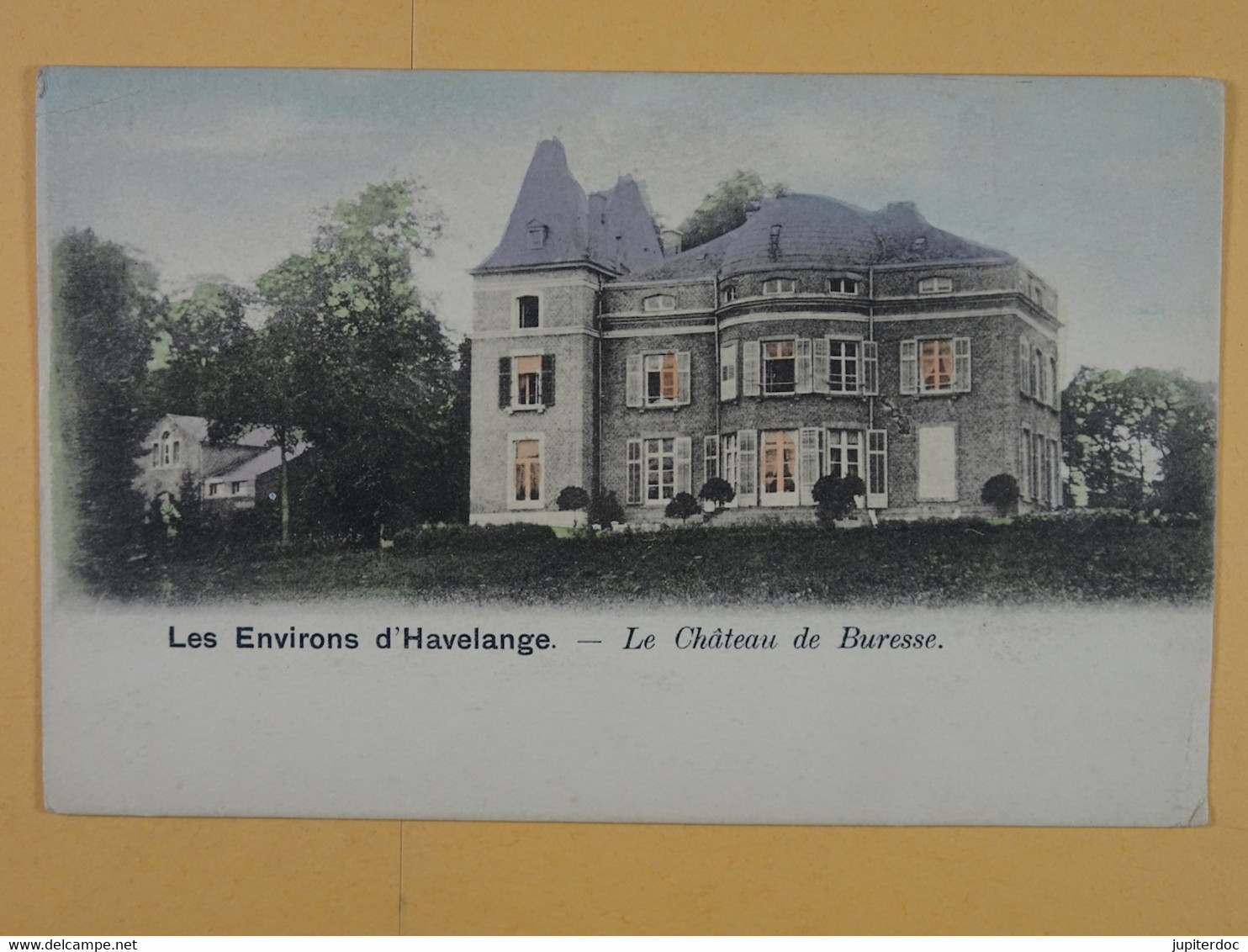 Les Environs D'Havelange Le Château De Buresse (colorisée) - Havelange
