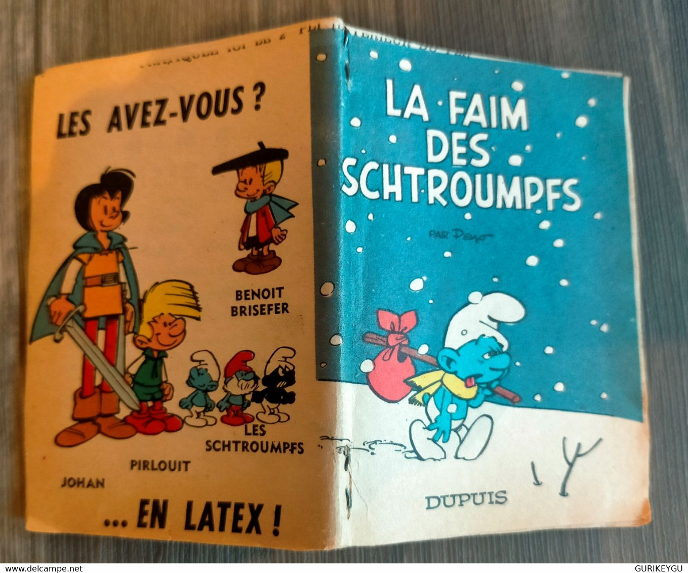 Spirou 1235 Mini-récit  N° 91 BIS De 1961 LA FAIM DES SCHTROUMPFS  Par PEYO Sur 48 Pages  TBE - Schtroumpfs, Les - Los Pitufos