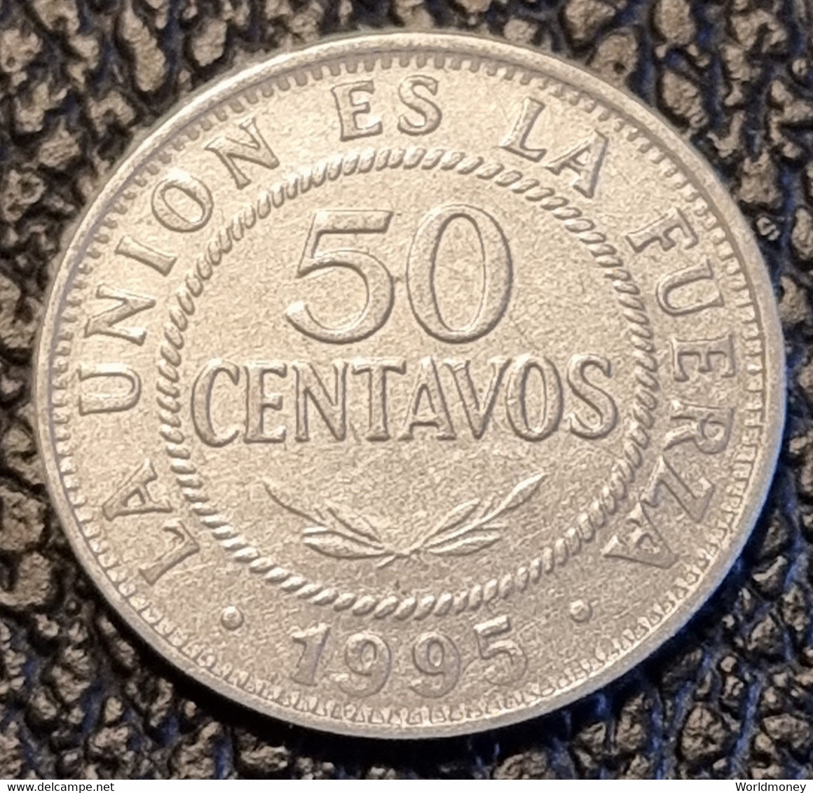 Bolivia 50 Centavos 1995 - Bolivie