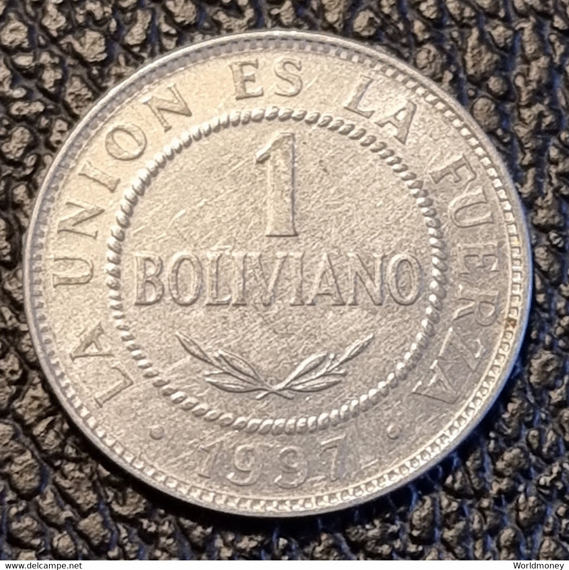 Bolivia 1 Boliviano 1997 - Bolivie