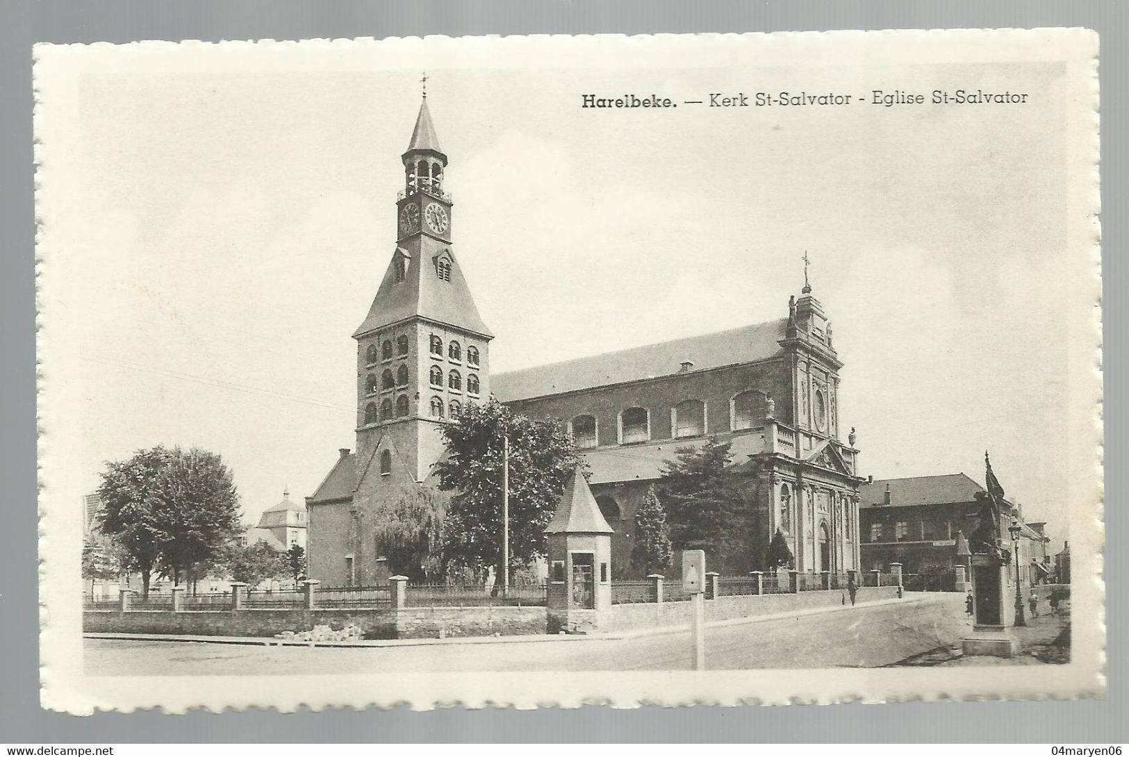 ***  HARELBEKE  ***  -   Kerk  St - Salvator   -  Zie / Voir Scan's - Harelbeke