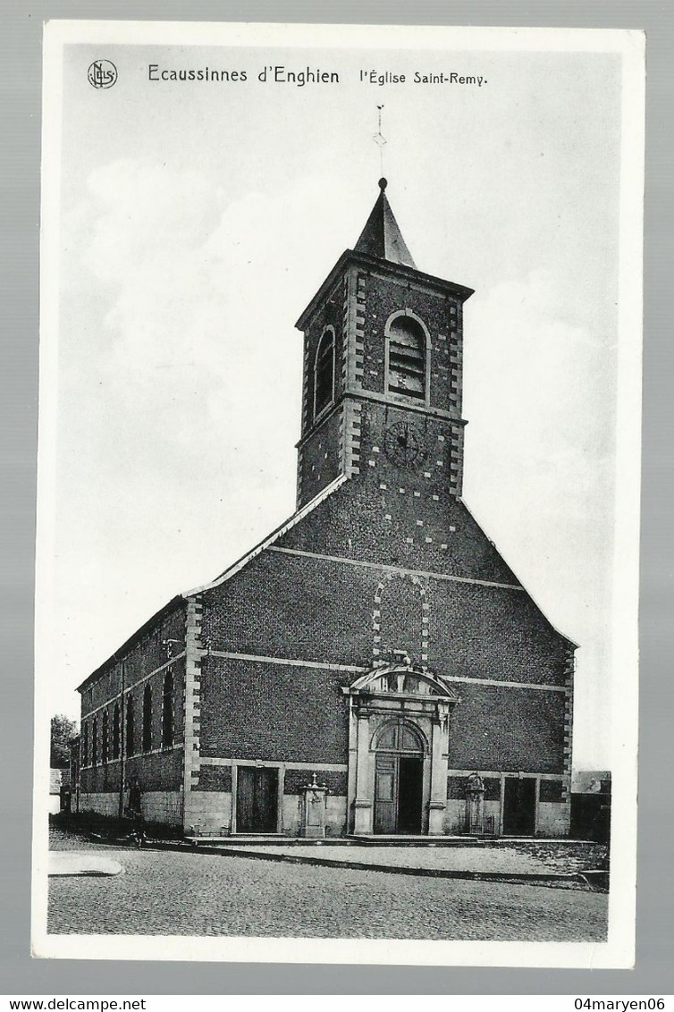 ***  Ecaussinnes D' ENGHIEN  ***  -   L'Eglise Saint - Remy   -  Zie / Voir Scan's - Enghien - Edingen