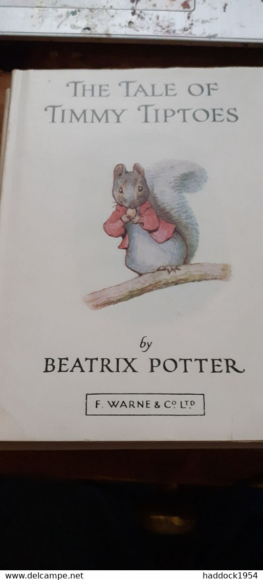 The Tale Of Timmy Tiptoes BEATRIX POTTER Warne And Co 1970 - Libri Illustrati