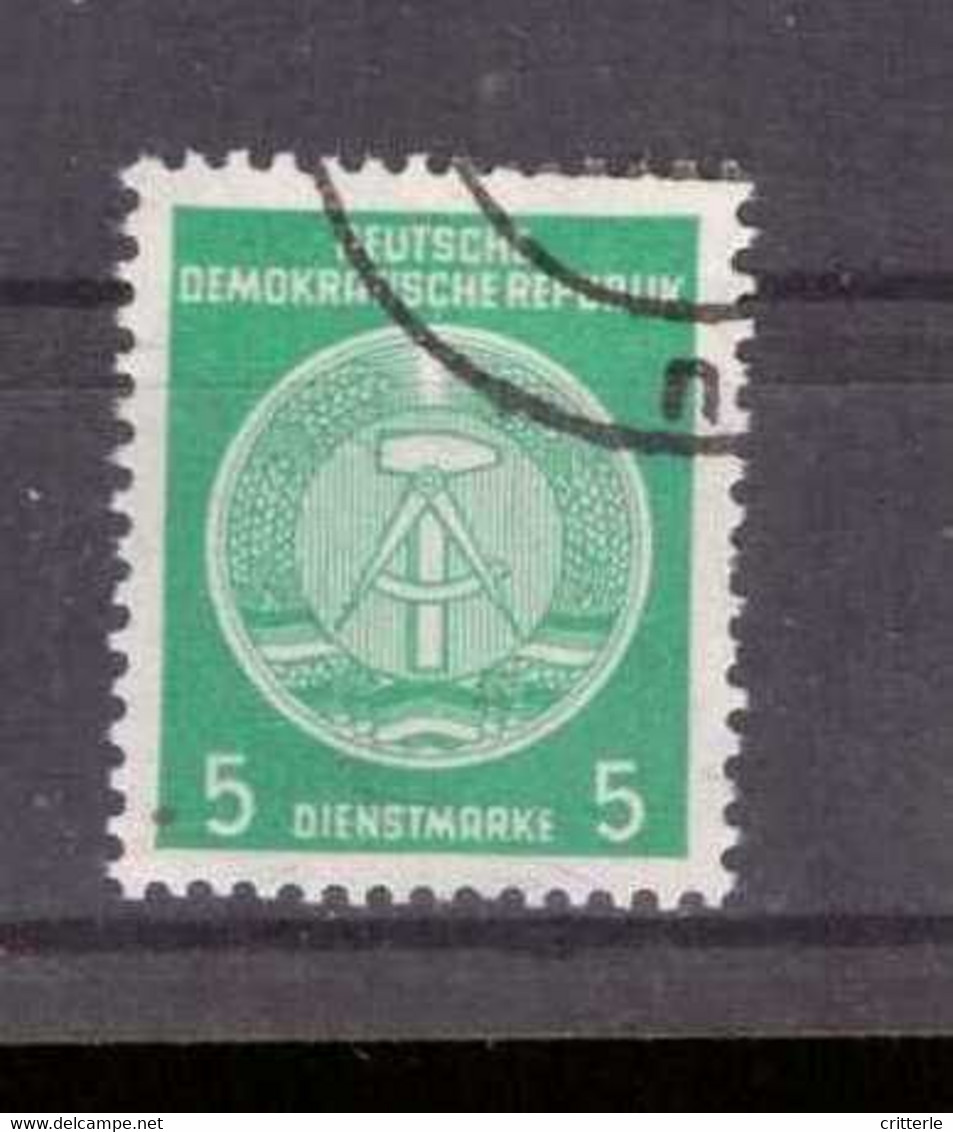 DDR Dienstmarke A Michel Nr. 18 Gestempelt - Used