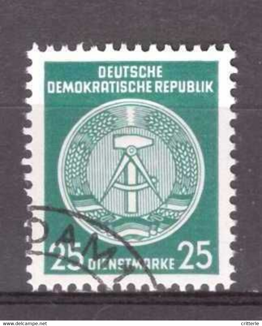 DDR Dienstmarke A Michel Nr. 23 Gestempelt - Oblitérés
