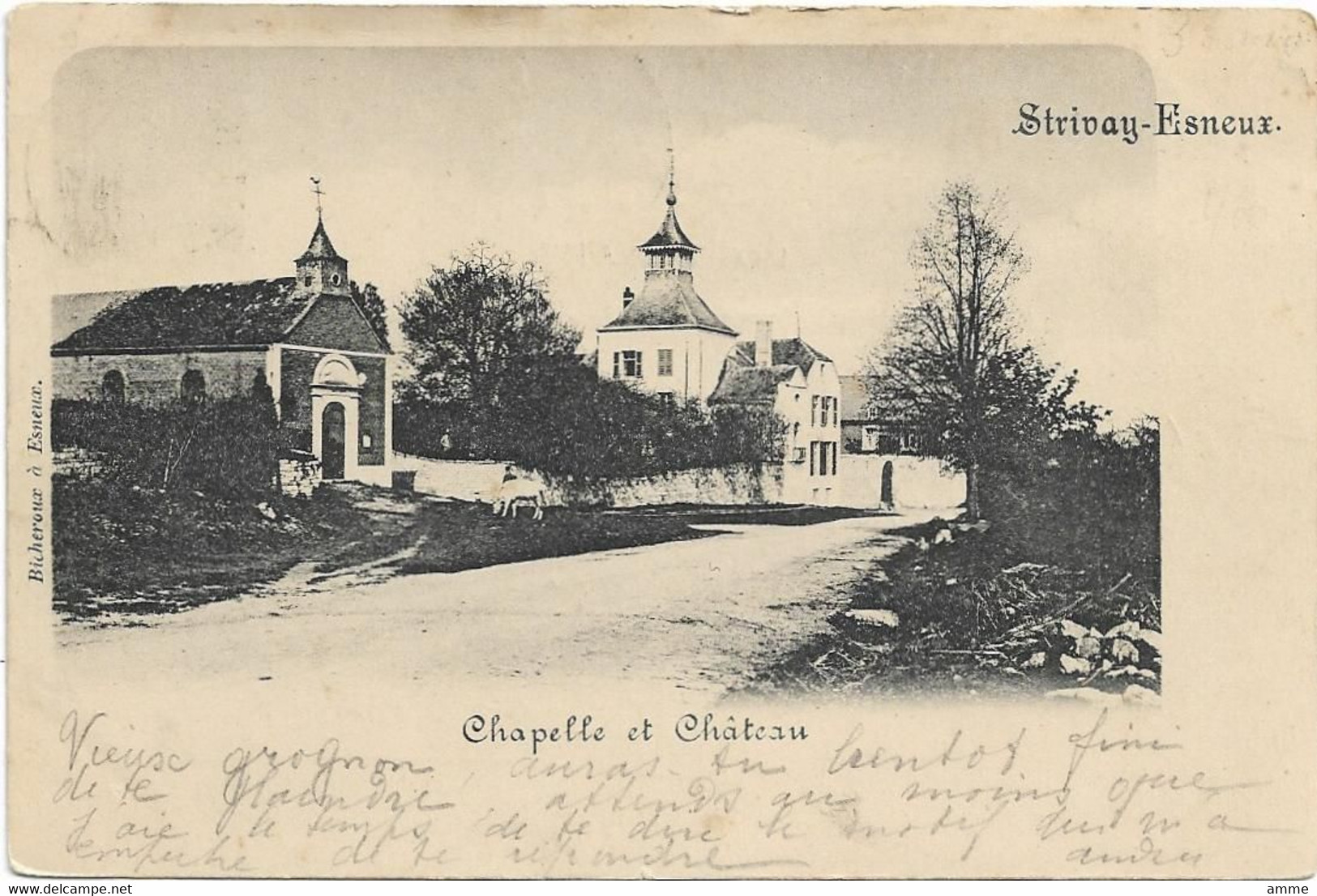 Strivay - Esneux   *  Chapelle Et Chateau - Esneux