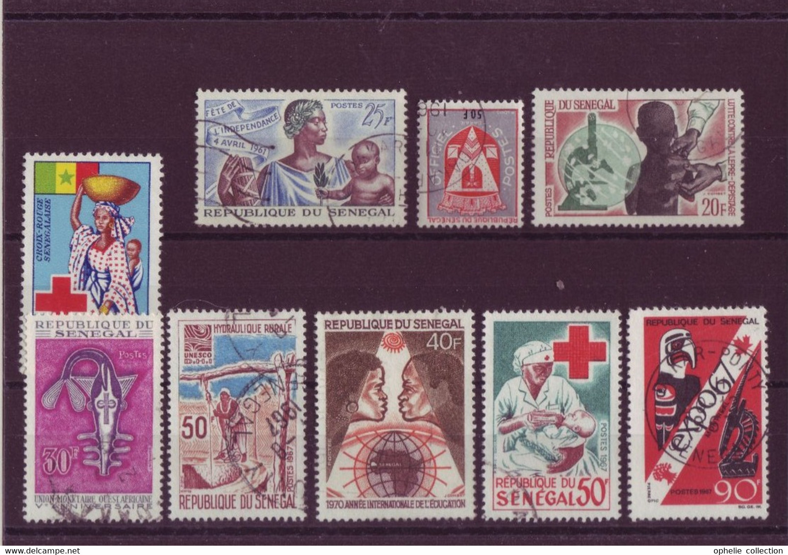 Afrique - Sénégal - Commémoratifs - 9 Timbres Différents - 3582 - Sénégal (1960-...)