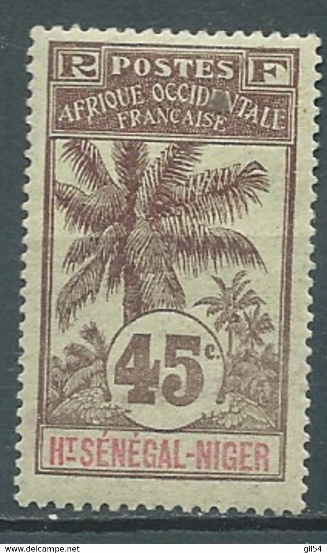 Haut Sénégal Et Niger - Yvert N° 12 *   -  Aab 30005 - Unused Stamps