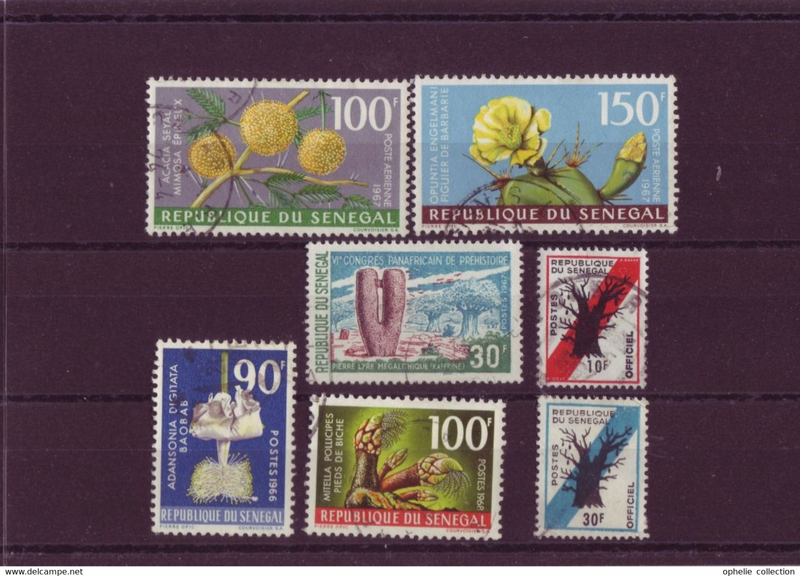 Afrique - Sénégal - Flore - 7 Timbres Différents - 3593 - Sénégal (1960-...)