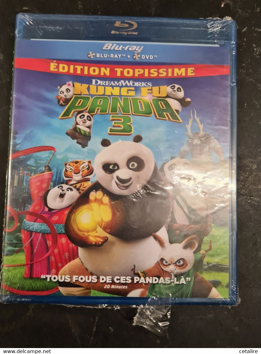 Blu Ray Kung Fu Panda 3+++NEUF+++ - Infantiles & Familial